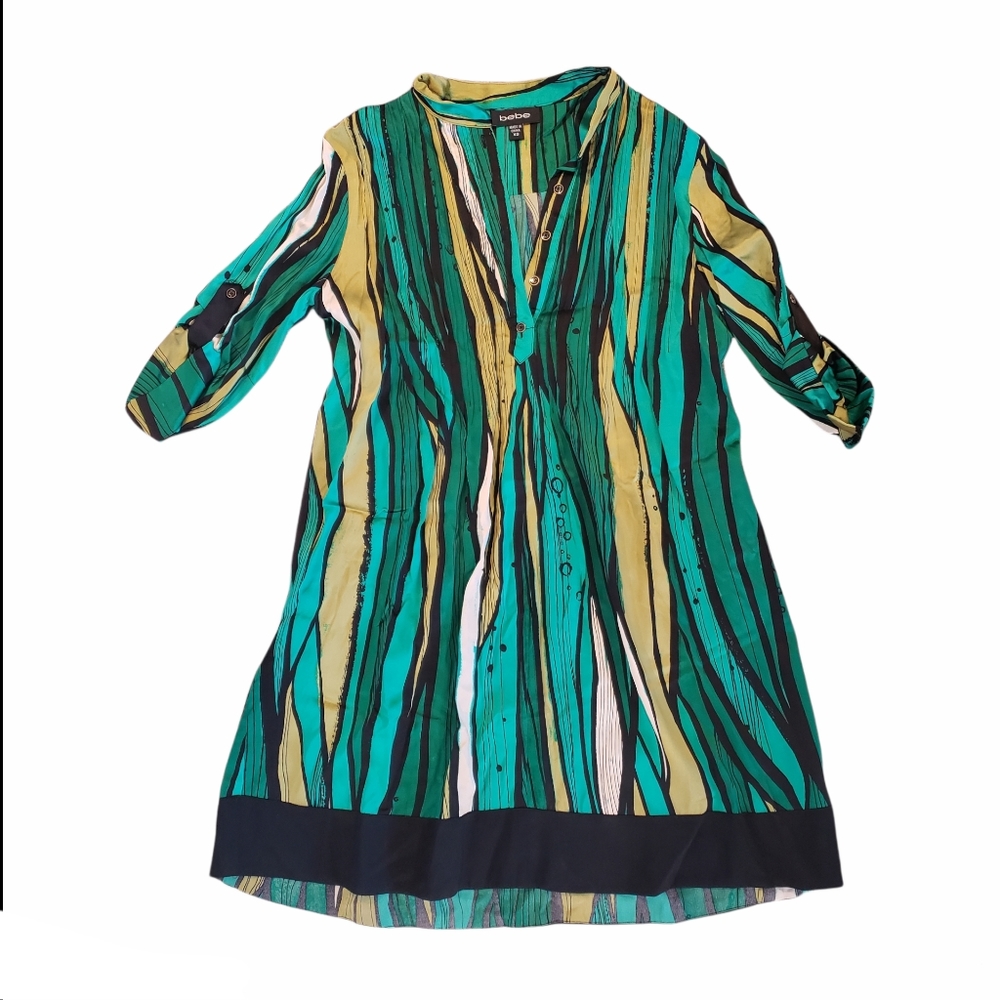 Bebe Blouse Style Dress